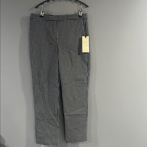 Eliane Rose Blue and White Checkered Pants Size 8
